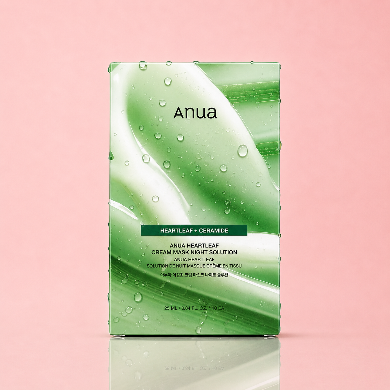 Anua Heartleaf Cream Mask Night Solution 25ml X 10ea